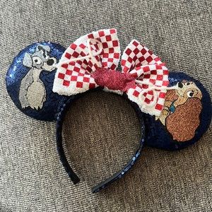 Custom Lady and the Tramp Mickey Ears